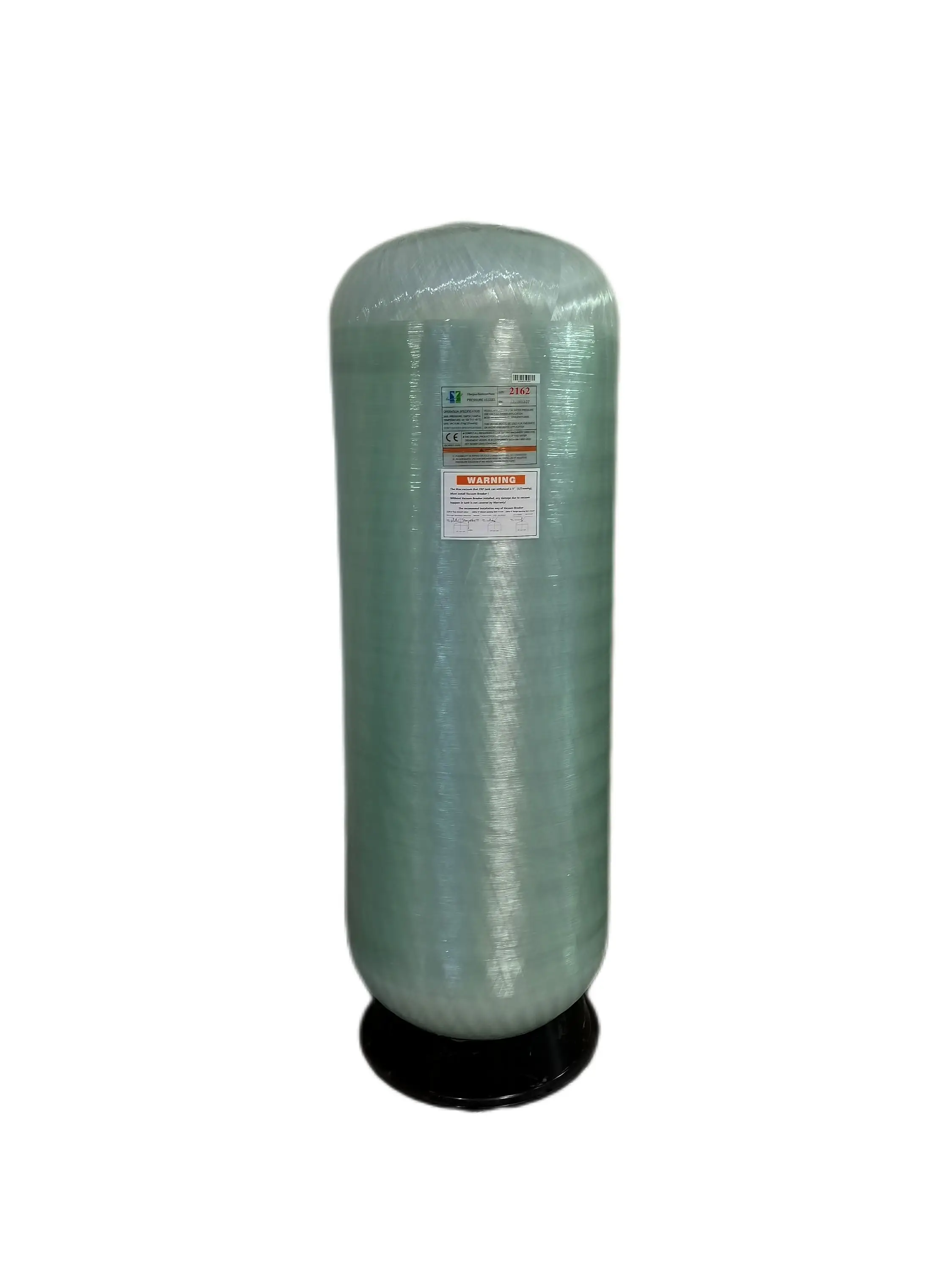 150 Psi Pressure vessels Fiberglass FRP Tank Water Filters for water purification system
