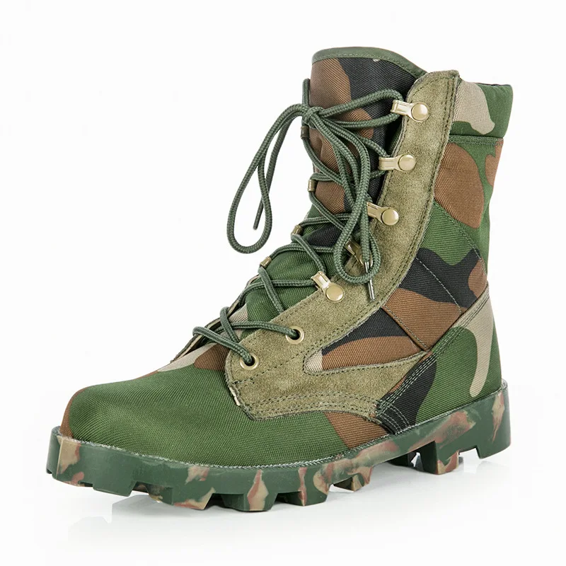 Panama tactical military boots  mountain camouflage combat boots