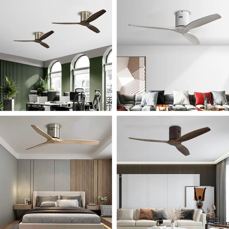 Hot Wholesale Speed Control Lower Noise Air Conditioning Ceiling Fan Without Light