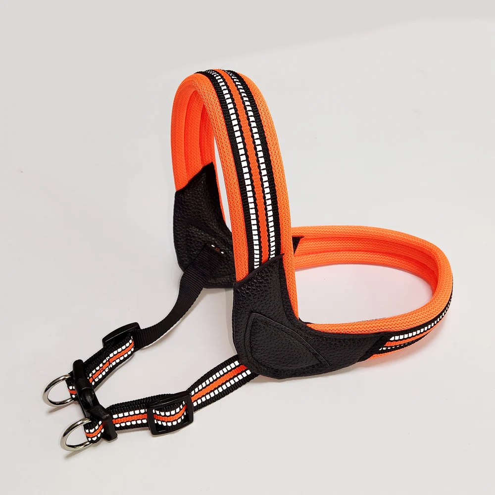 Custom Reflective Luxury Adjustable No Pull Soft Air Mesh Walking 3M Pet Dog Harness Cheap mesh harness
