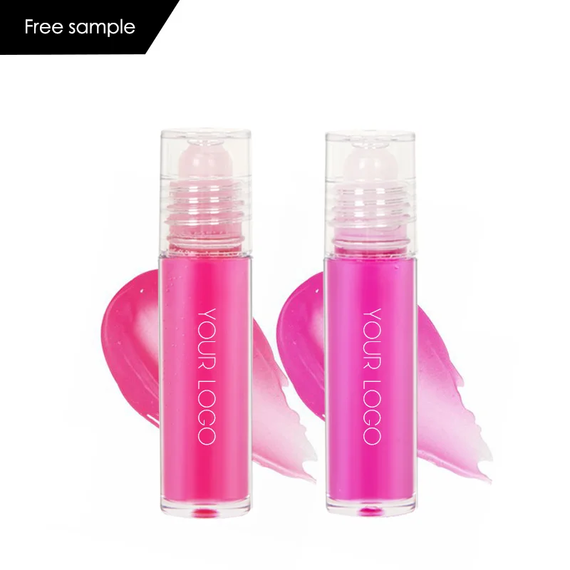 CC36424 Wholesale Vegan Moisturizing Lip Repair Balm  liquid with  roll-on fruit lip oil