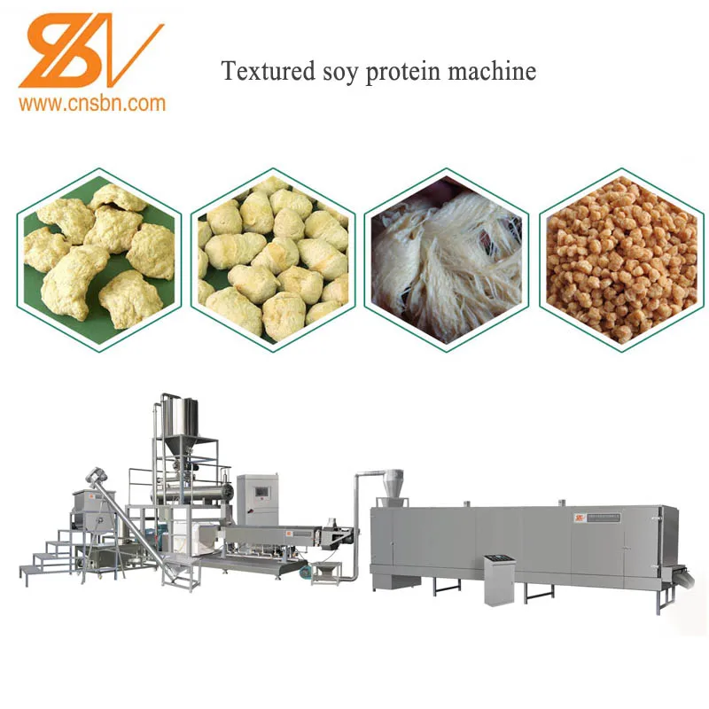 Automatic Textured Soya/Vegetable/Soy Protein Extruder