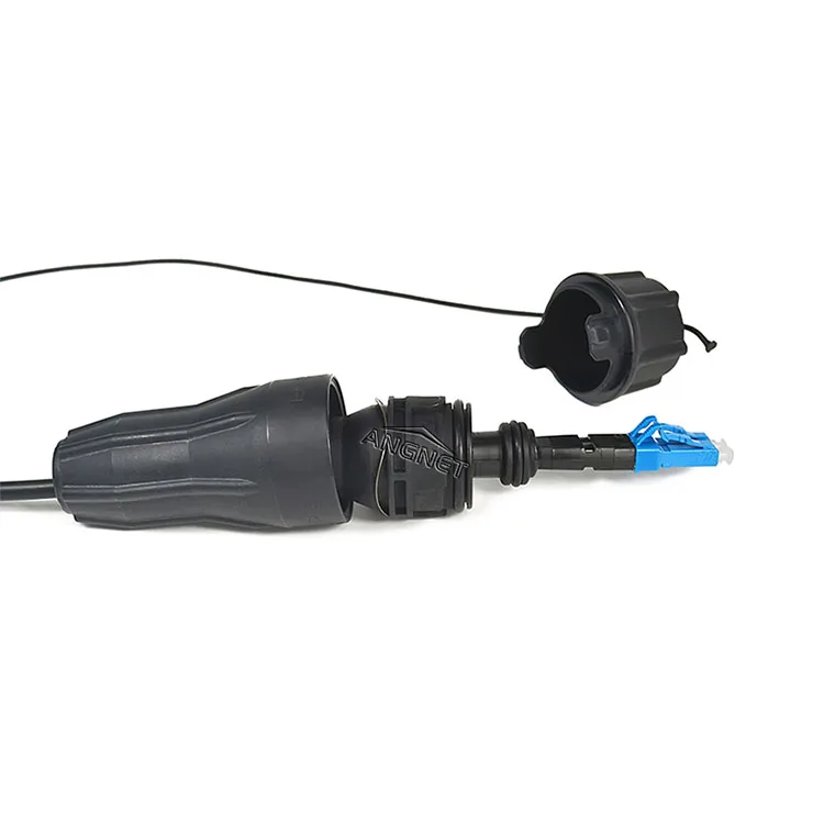 Mini Sc Connectors Cable Assembly Fullaxs Fiber Optic Cable Duplex lc upc Ftta Outdoor Water-proof Connector