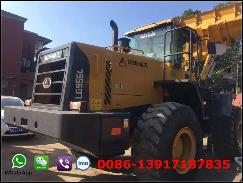 China made SDLG wheel loader used SDLG 956 loader SDLG LG956L
