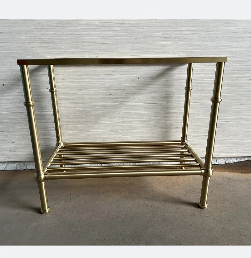 Popular In wall installation brass black water taps bathroom faucet widespread basin faucet satin brass washstand gold matte leg