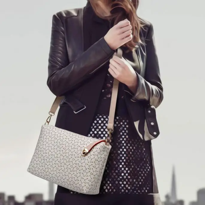 New Luxury Brand Women Handbags Set PU Leather Purse Bags Shoulder Messenger Bolsa Feminina 6pcs set Ladies Handbag