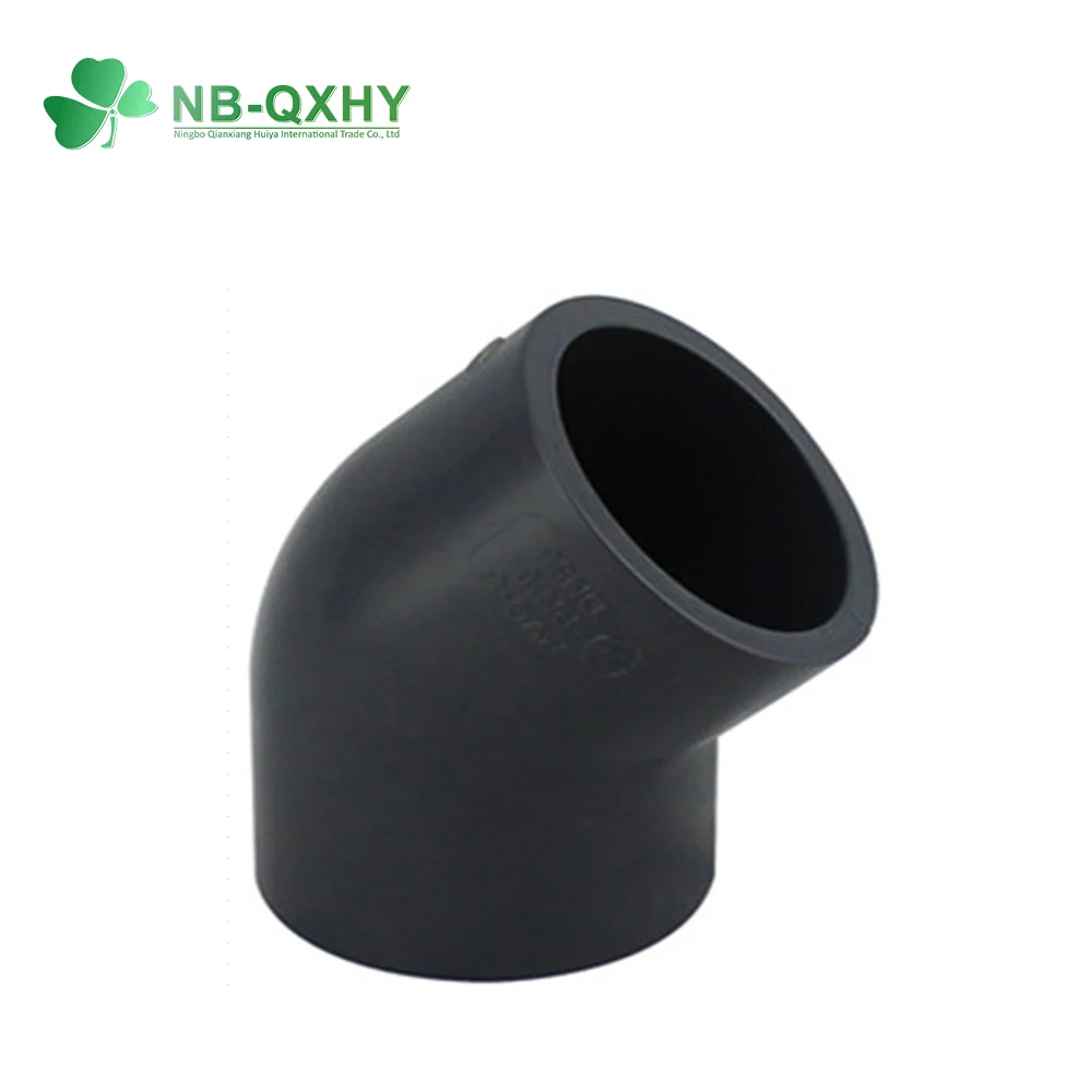Large Size ASTM Standard 16 Inch PVC UPVC Sch80 Coupling Elbow Tee Pipe Fitting