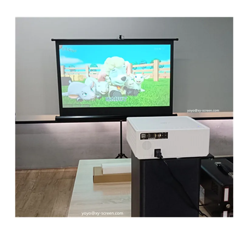 Office Equipment/Convenient Office/Outdoor Entertainment tripod Projector screen