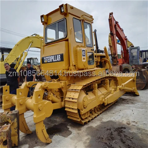 D6D bulldozer CAT original Used Caterpillar D6D D6 crawler Bulldozer Cheap Used bulldozer CAT D6 D8 D7 DOZER