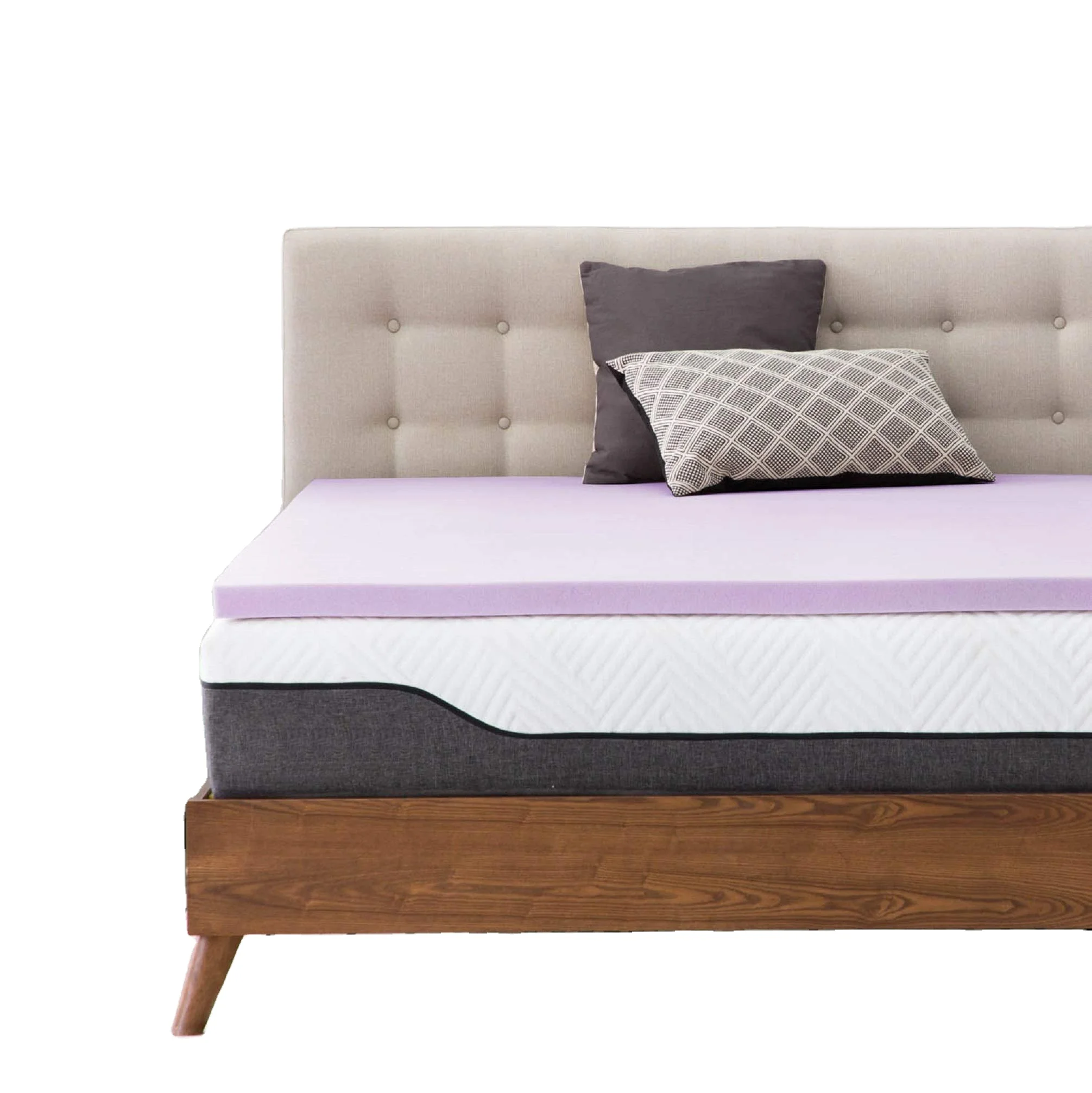 Фабрика изготовленный на заказ дизайн воздушного потока 1 5 дюймов вихревой наматрасник охлаждающий гель матрас с эффектом запоминания формы тела крышка фигурки жениха и