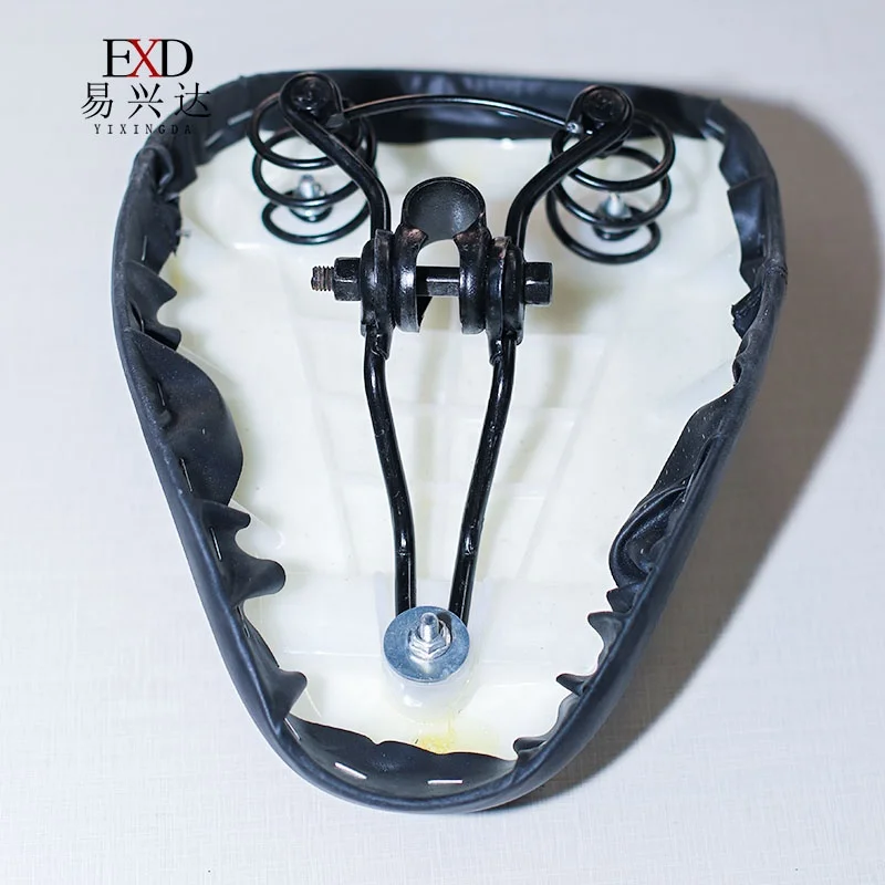 WHEEL up Bicycle Cycling Saddle Hollow Cushion Mountain Road Bike Seat Saddles Comfortable PU Leather MTB Seat Men Black Red OEM