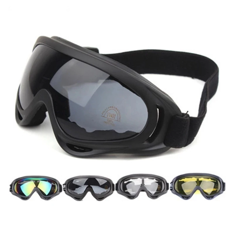 Winter Snow Sports Skiing Snowboard Snowmobile Anti-fog Goggles Windproof Dustproof Glasses UV400 Skate Ski Sunglasses Eyewear