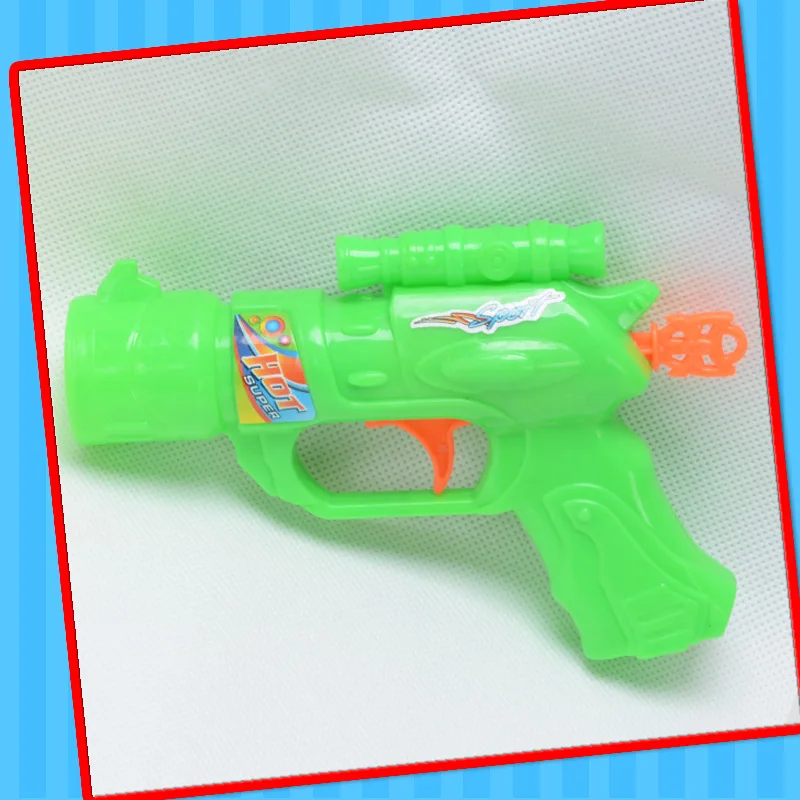 2022 cheap toy of plastic gun toy with candy best selling in supermarket shooting pingpong gun orange green color