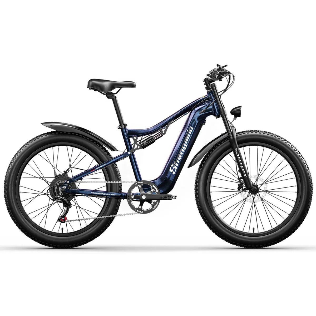 2024 mountain bike electric 500W 48V 17.5AH Fat tire high quality snow adult electric mountain bike