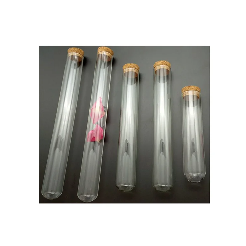 Wholesale Flat or Round Bottom High Borosilicate Glass Test Tube