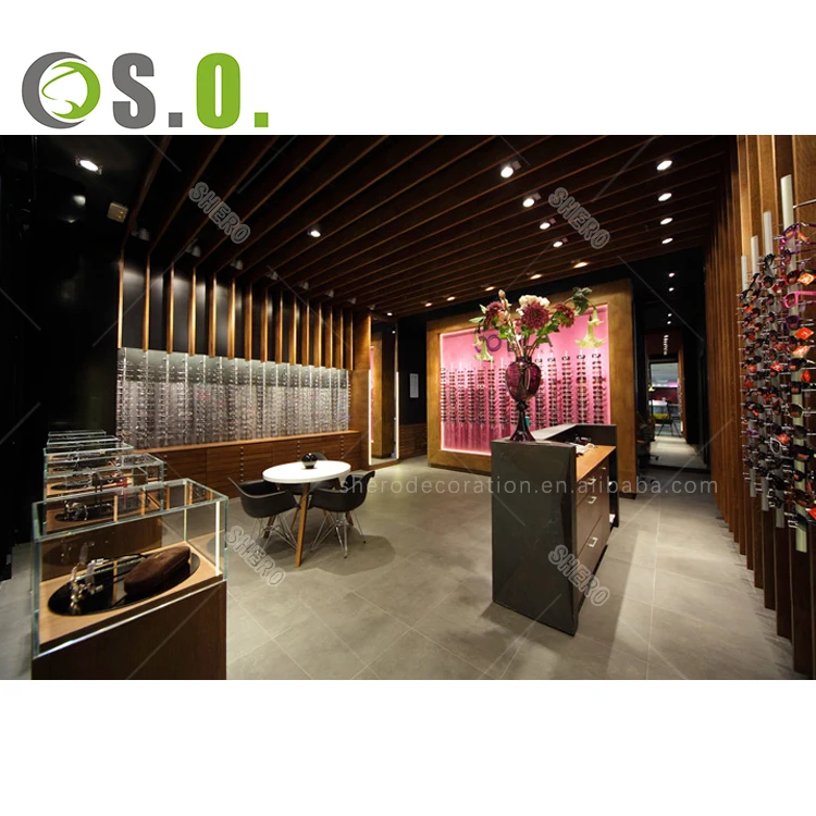 Optical Shop Interior Design Eyeglass Showcase Optical Store Display Furniture