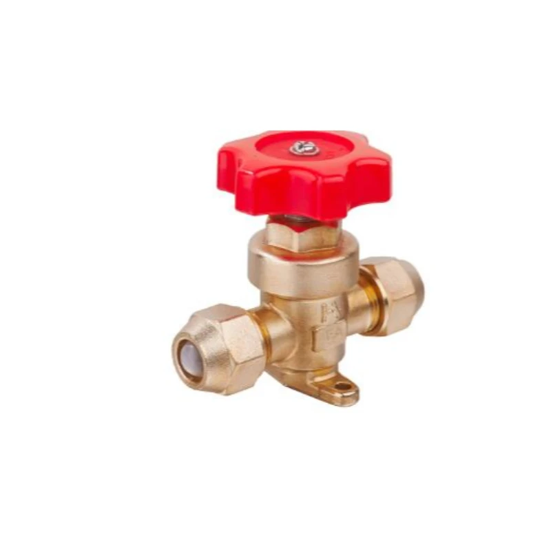 HVAC refrigeration spare parts Air conditioning tools hand shut off valve flare type Hand Valve