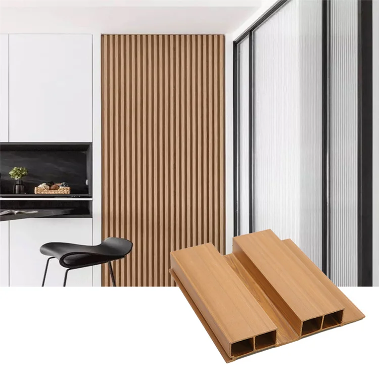 Экологически чистые настенные панели EcoWood 100% из нового материала покрывающие стены ДПК с низким уровнем обслуживания в