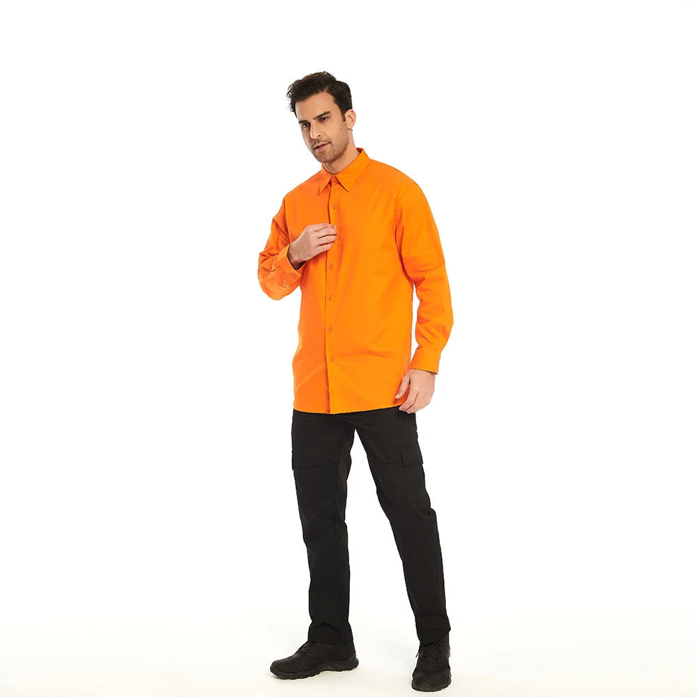 Рубашка для промышленных работников, Мужская огнестойкая сварочная рубашка