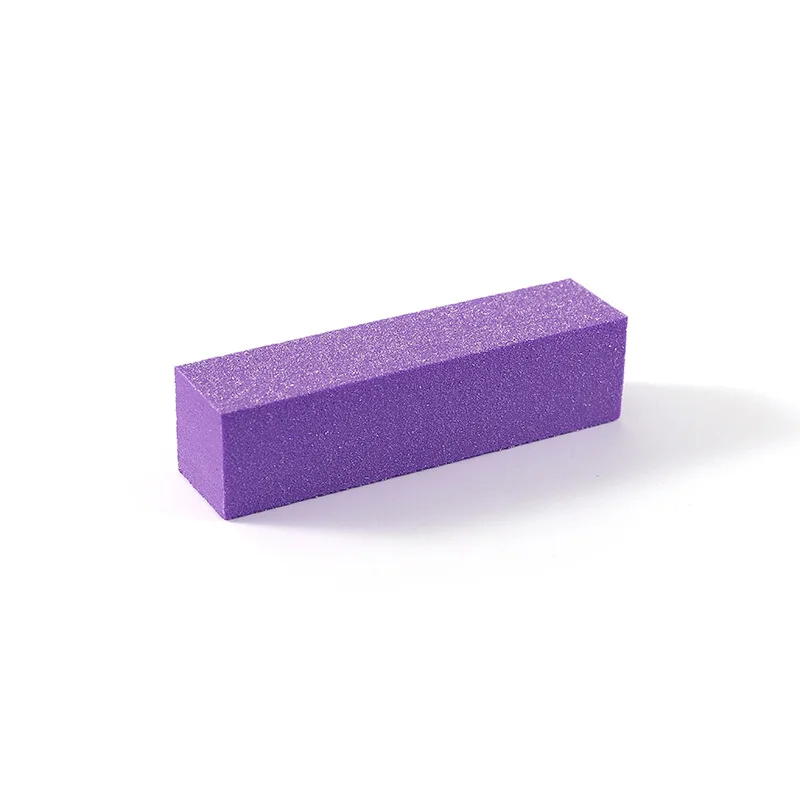 Factory Price Professional Manicure Tool 4 Sides Emery Sponge Nail File Buffer Block