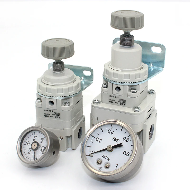 SMC Precision Pressure Reducing Valve Pneumatic Air Regulator IR1000-01BG-A/1010/1020