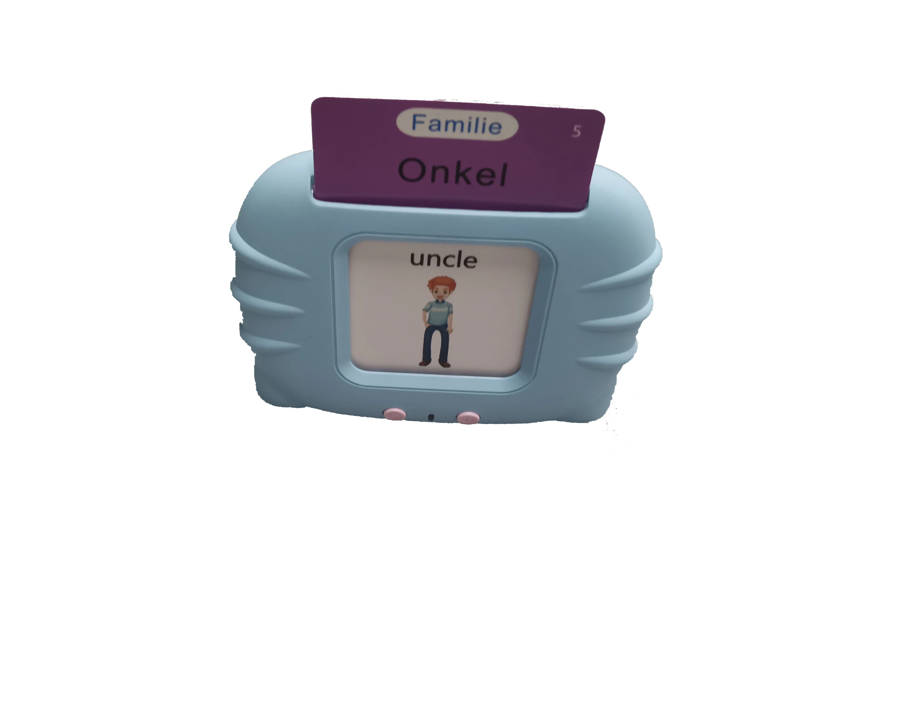 German and English early education machine Flash Card  Learning Machine Perfect Gift for  Kids developmental toys