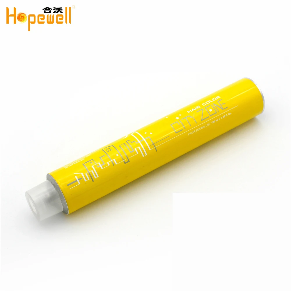 Manufacturer ISO empty ointment aluminum packaging tube cosmetic tubes 50ml