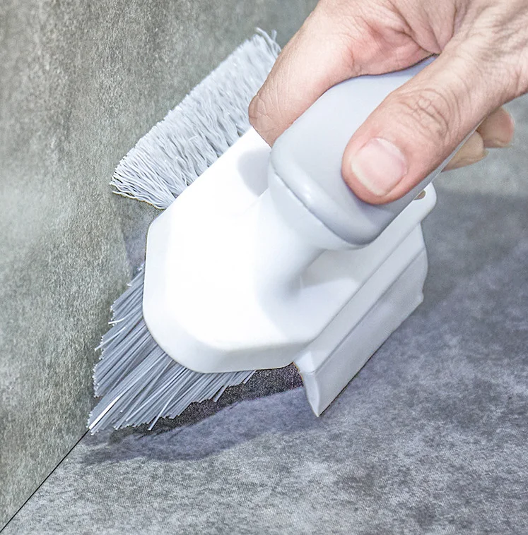 New gap toilet floor brush bathroom corner toilet cleaning brush glass brush cleaner