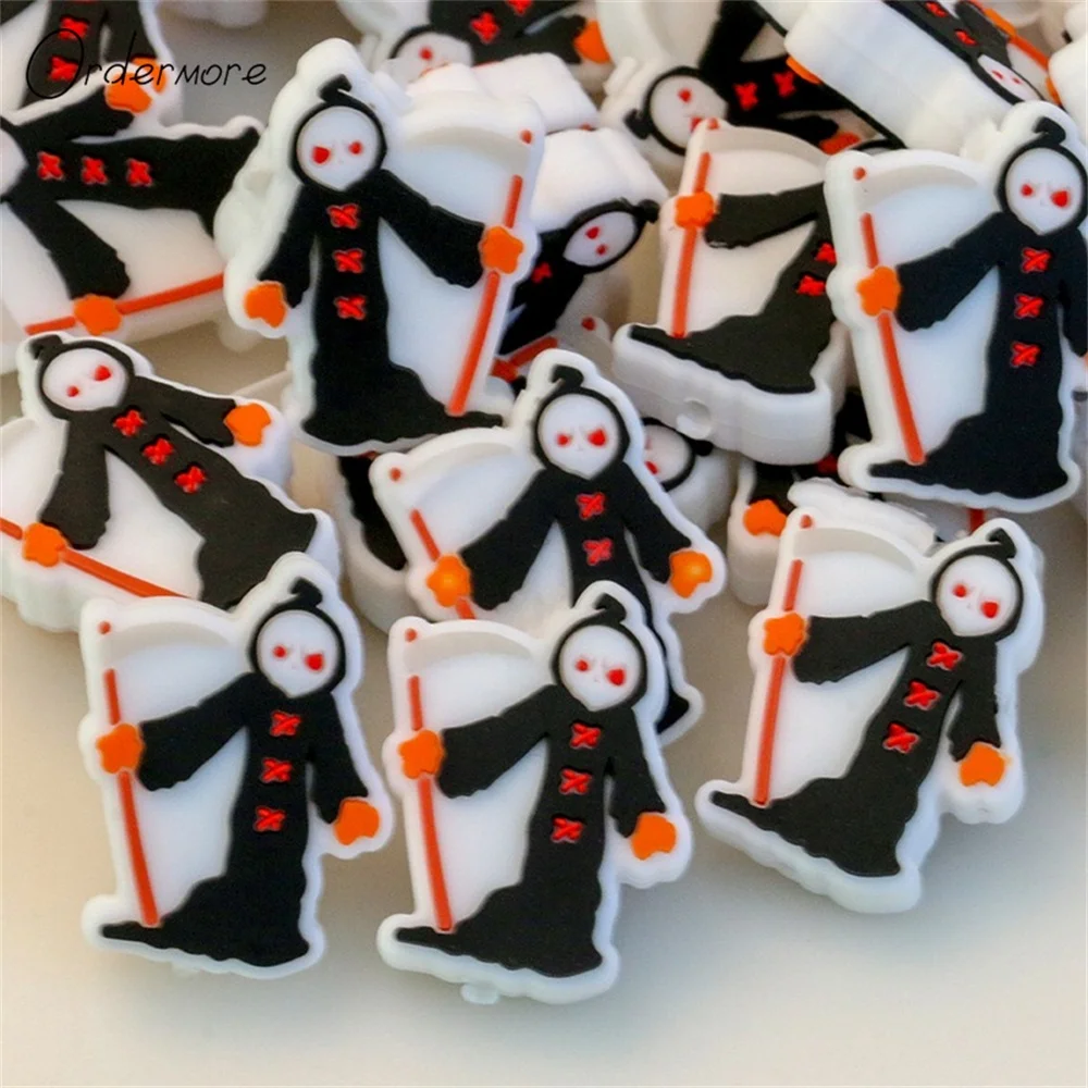 Силиконовые фокальные бусины для ручек
