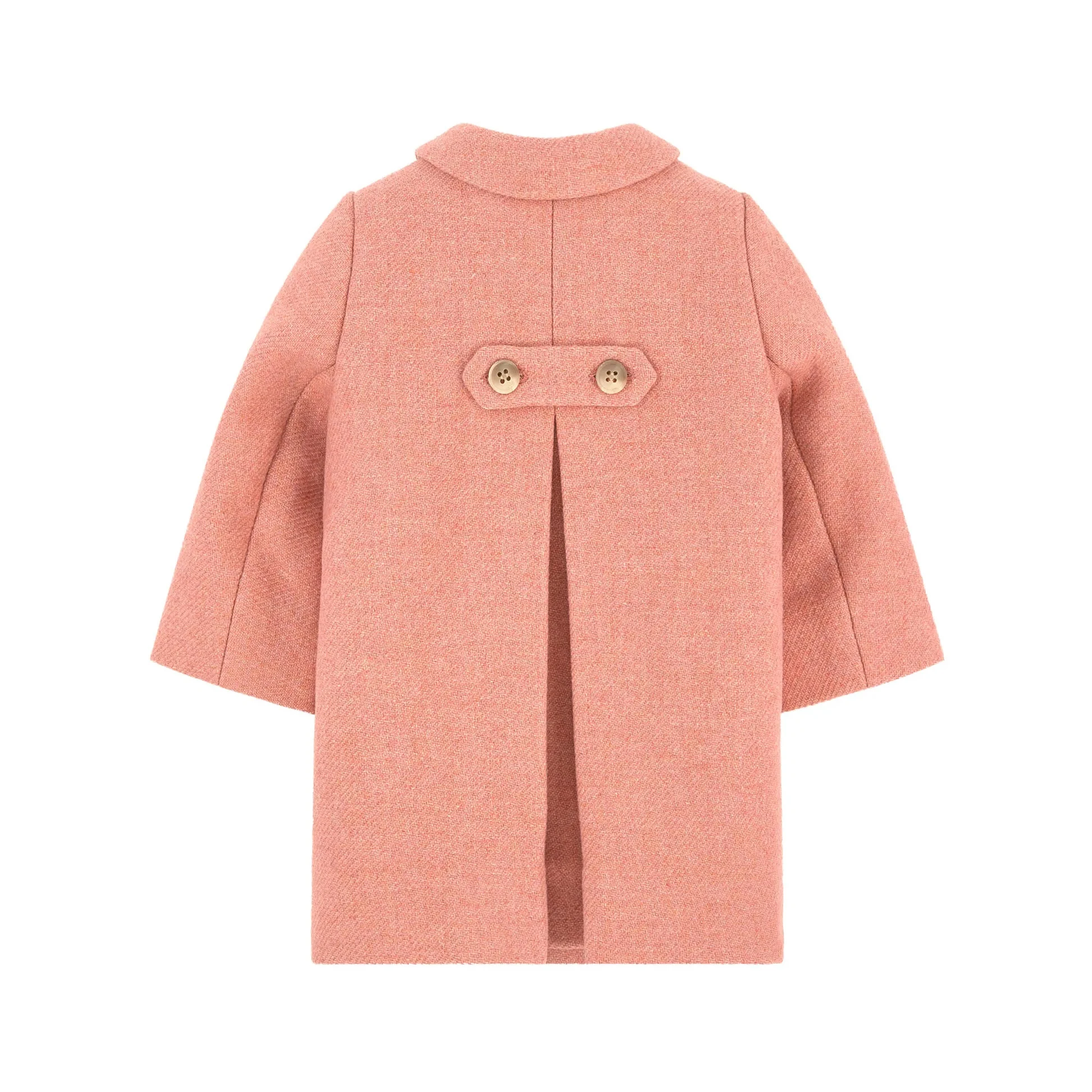 European autumn fashion cashmere winter coats for kids 2025
