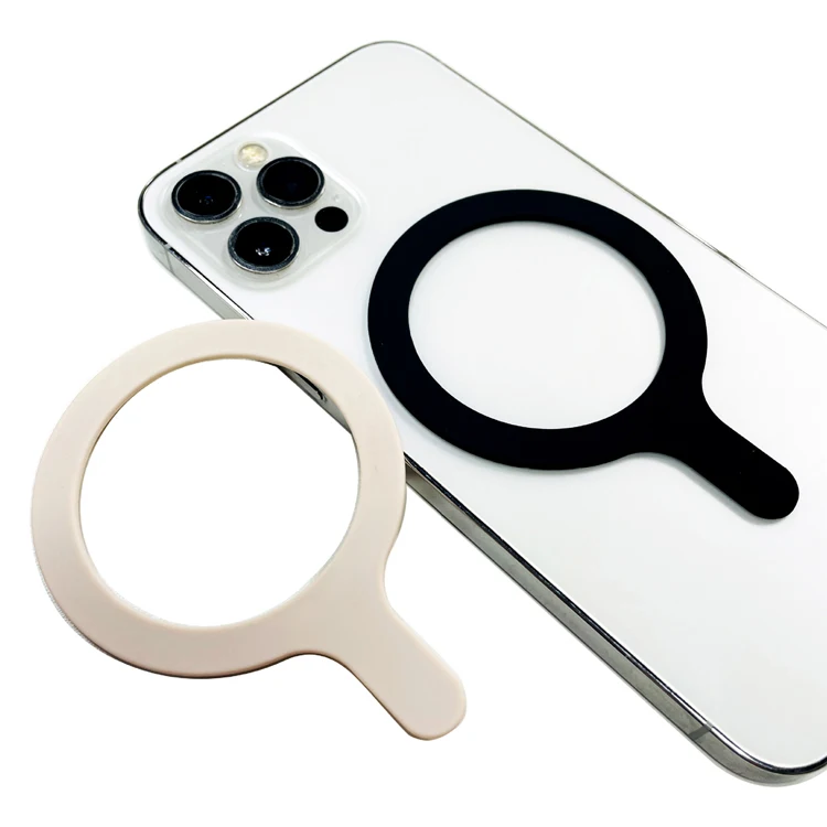 Universal Magnet Sticker Compatible With Mag-safe Accessories & Wireless Charging  Magnetic Ring For iPhone 14 13 12 11