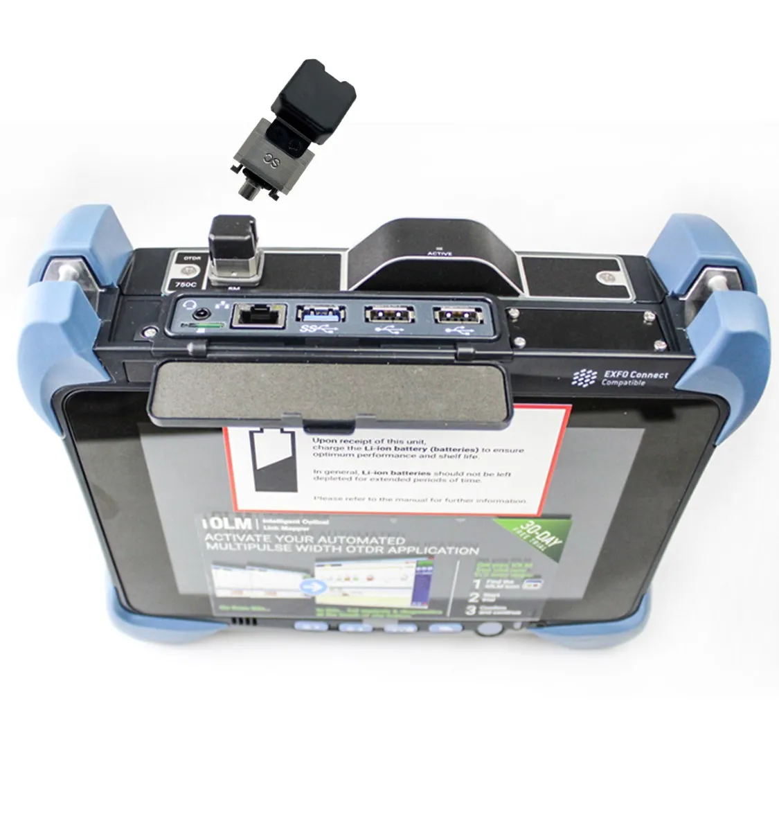 Оптический измеритель коэффициента отражения методом временных интервалов EXFO otdr FTB1 V2 720c модульный 1310/1550nm EXFO OTDR испытания волокна otdr