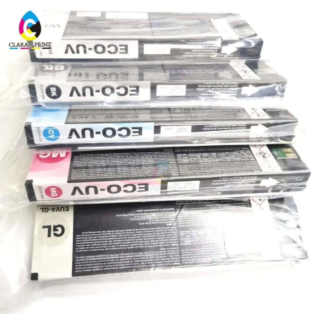 Оригинал Roland EUV4 UV INK C M Y K WH GL 220 мл