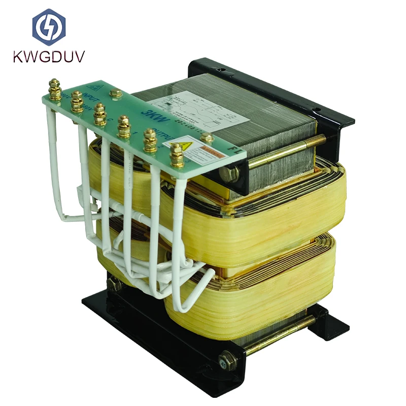 High Tension Copper Aluminium Wire Transformer Winding 3 Phase High Voltage Booster UV Transformer for UV Curing Lamps