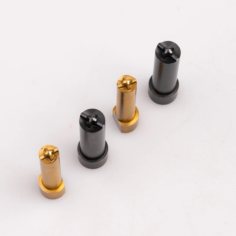 China factory SKH-9 M42 Material  TiALN  Coated   B Head Combination Punch Pin