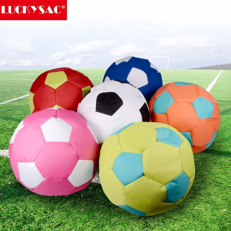 Large Football Bean Bag Sofa Cover Durable Outdoor 600D PVC Bean Bag Chair For Events Sports Multi-functional Beanbag Chair