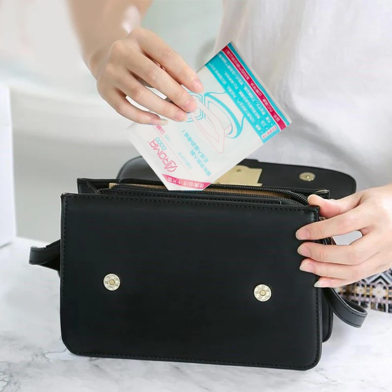 Custom cushion water soluble toilet seat paper wholesale paper cushion disposable paper toilet seat covers