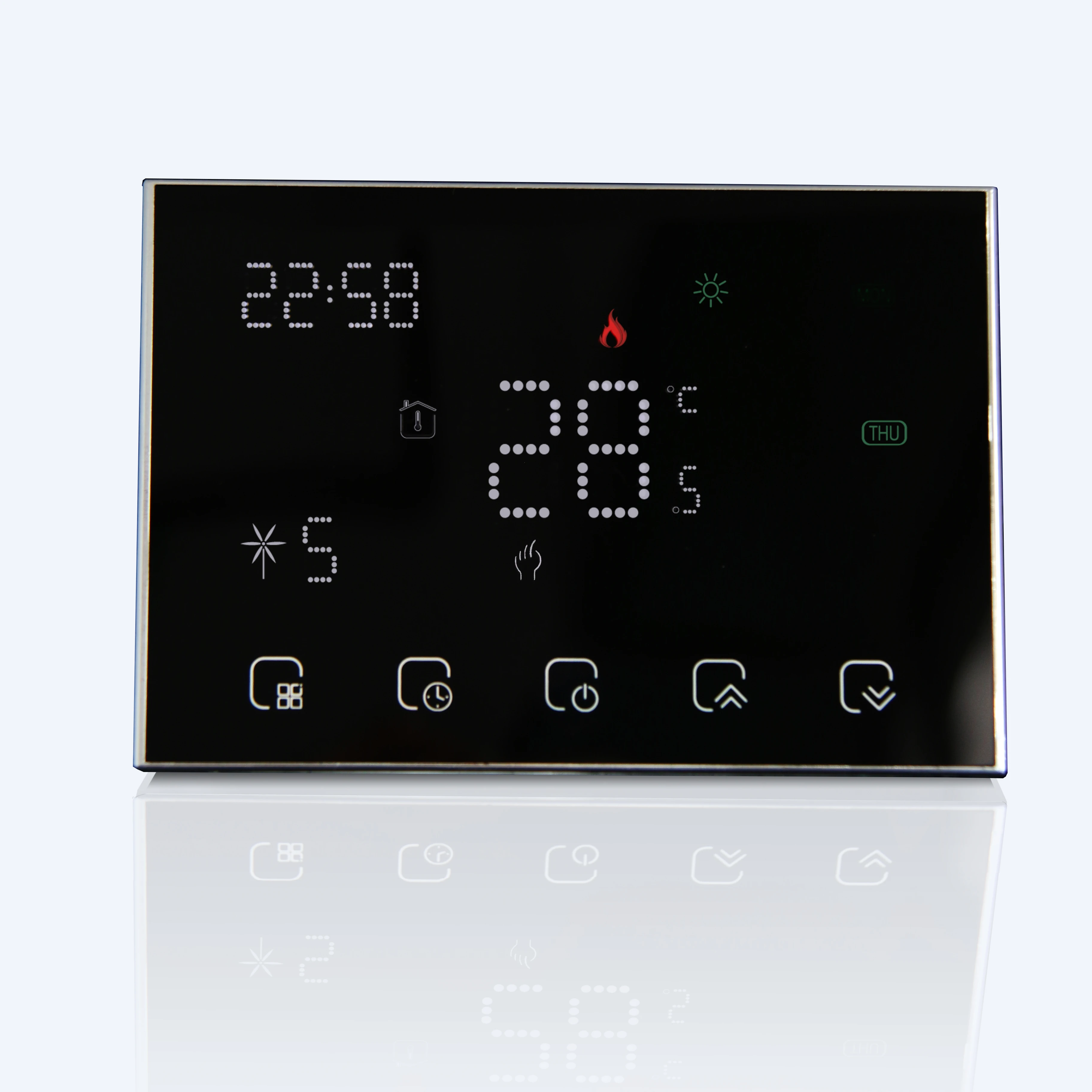 Бека BHT-8000 номер zigbee термостат контроллер водяного пола программируемый rf напольного Смарт переменного тока tuya Wi-Fi