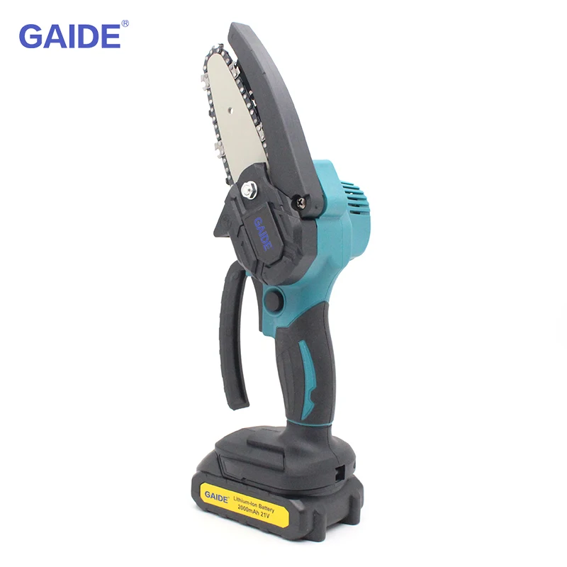 GAIDE breshless 88v  cordless chainsaw moter with two battery