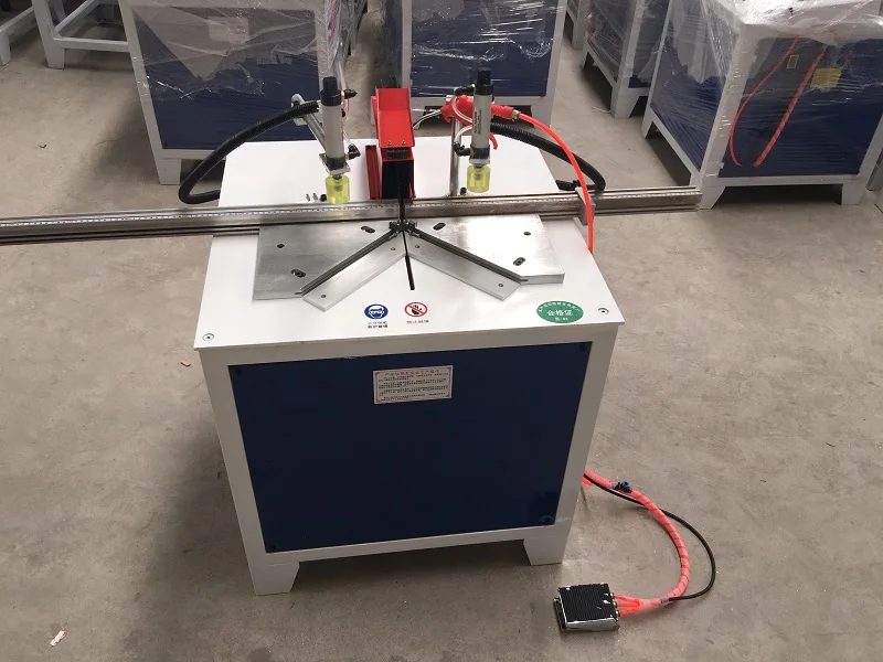 90 or 45 degree aluminum corner cutting machine door window aluminum profile cutter machine