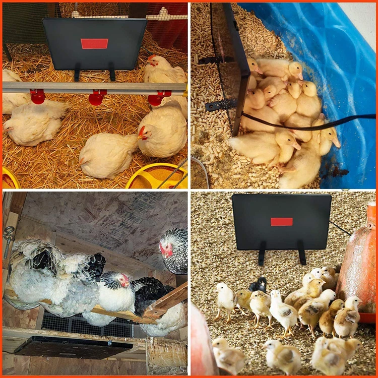 Hot Sale Chicken Coop Heater 140 Watts Radiant Energy Heating Wire Chickens Heater  Poultry Electric Chicken Brooder Heater