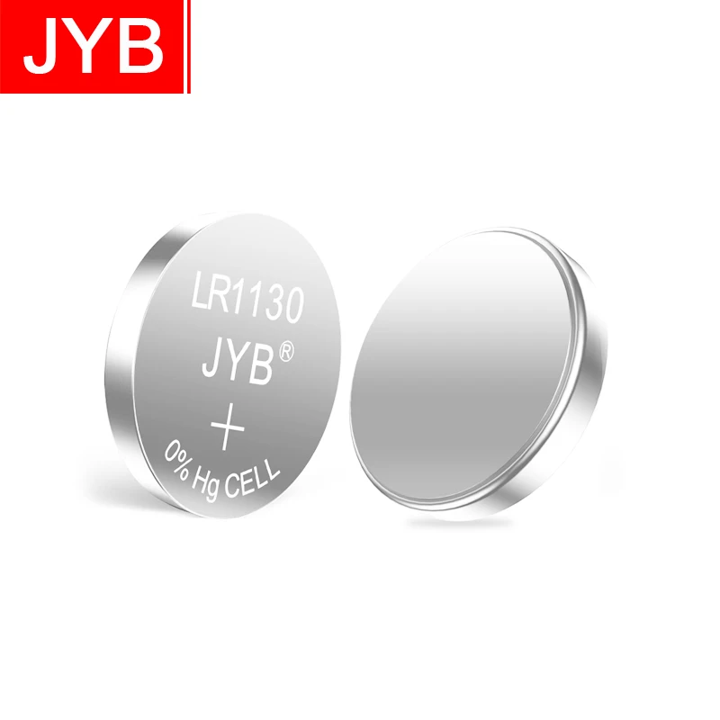 JYB a10 batteries ag10 lr1130 coin type cells