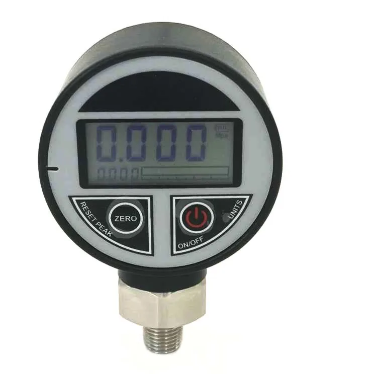 Digital oxygen hydraulic  ABS case high temperature digital pressure gauge