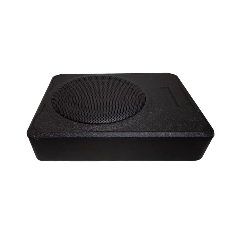 8 inch subwoofer ultra-thin 800W car subwoofer seat under the chair car audio speaker active high power low distortion amplifier