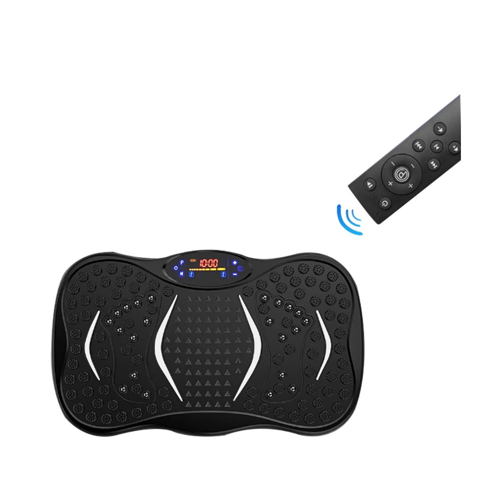 Вибрирующая платформа для тела, сумасшедшая Вибрирующая спортивная фитнес-машина для фитнеса и дома