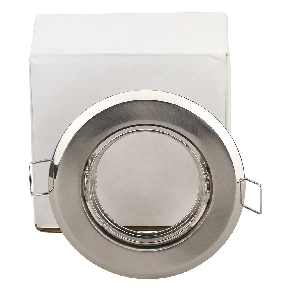 Modern decorative small GU10 MR16 GX53 spot light bracket recessed ceiling fixture for interior