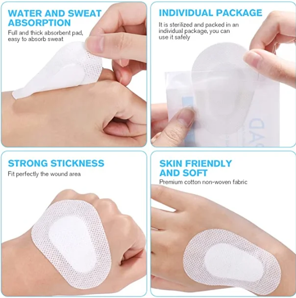 Non-woven Eye Patch Sterile First Aid Adhesive Eye Shield