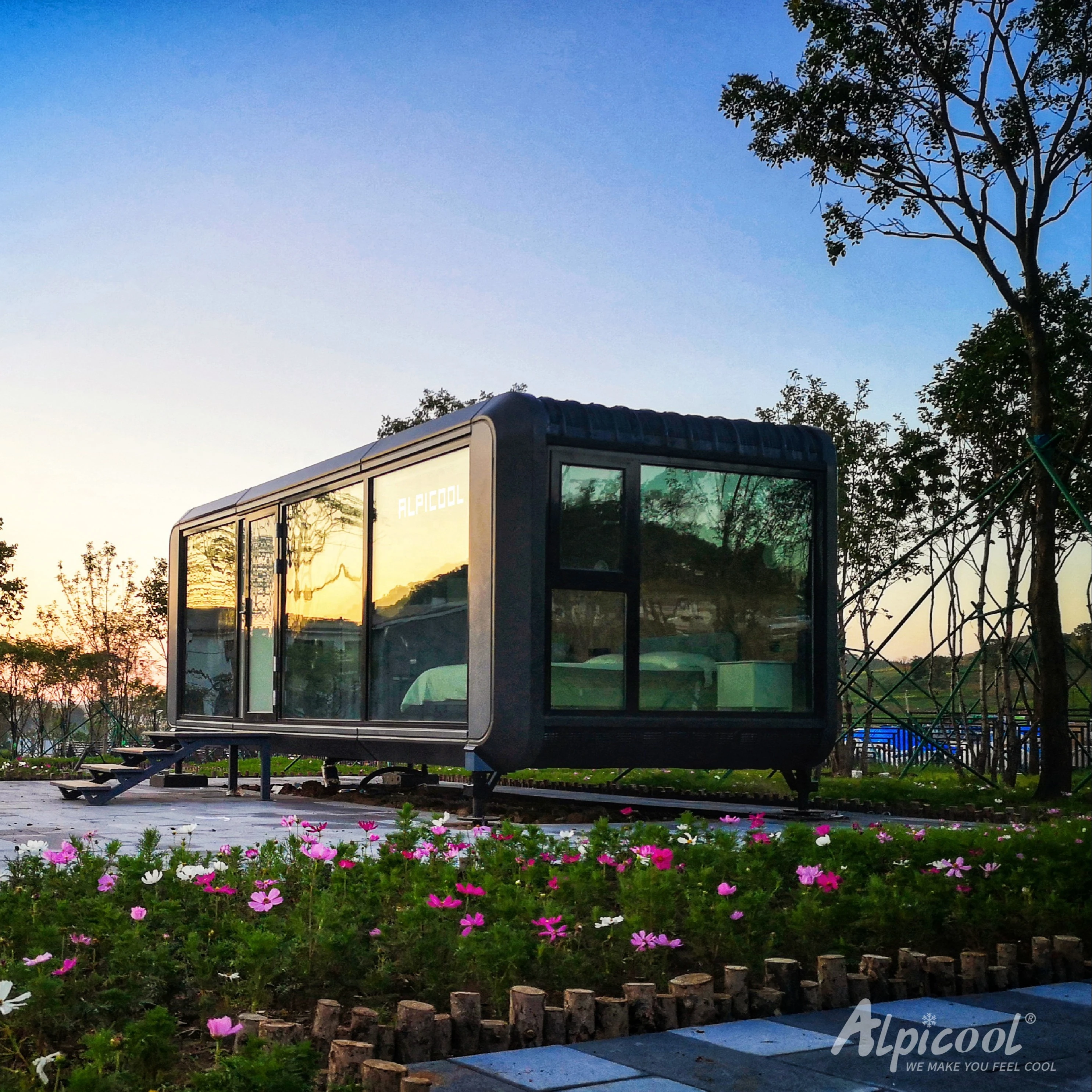 Сборные дома, современные стальные конструкции, роскошные контейнерные дома на заказ