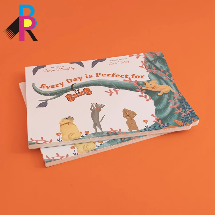 Book publishing printing services children books wholesale cost hardback book printing