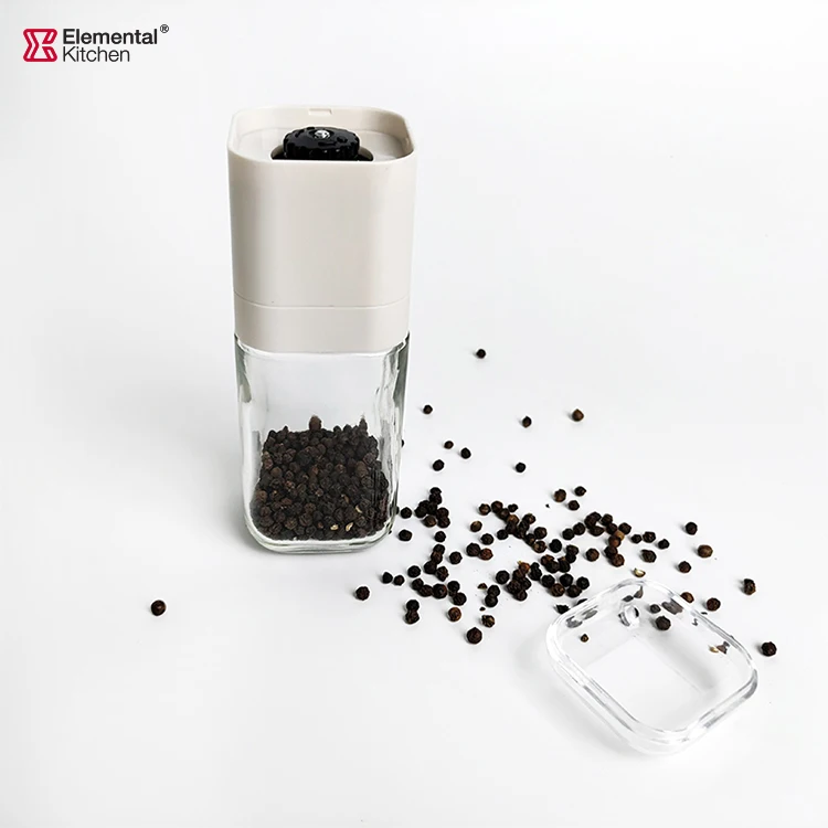 180ml spice jars grinder ceramic core pepper grinder parts popular type pepper mill